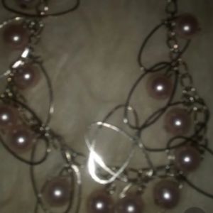 Necklace and earrings